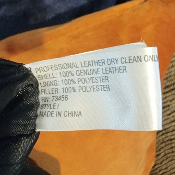 Mens CoMint Leather Jacket - Picture 4 of 4